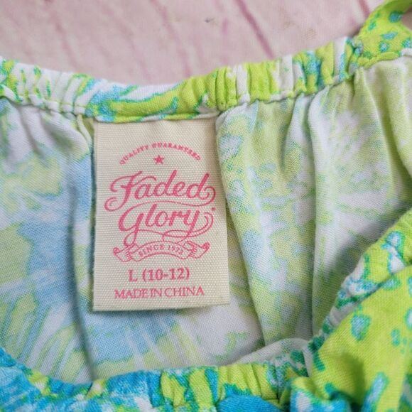 Faded Glory Romper L10/12 - Picture 3 of 3